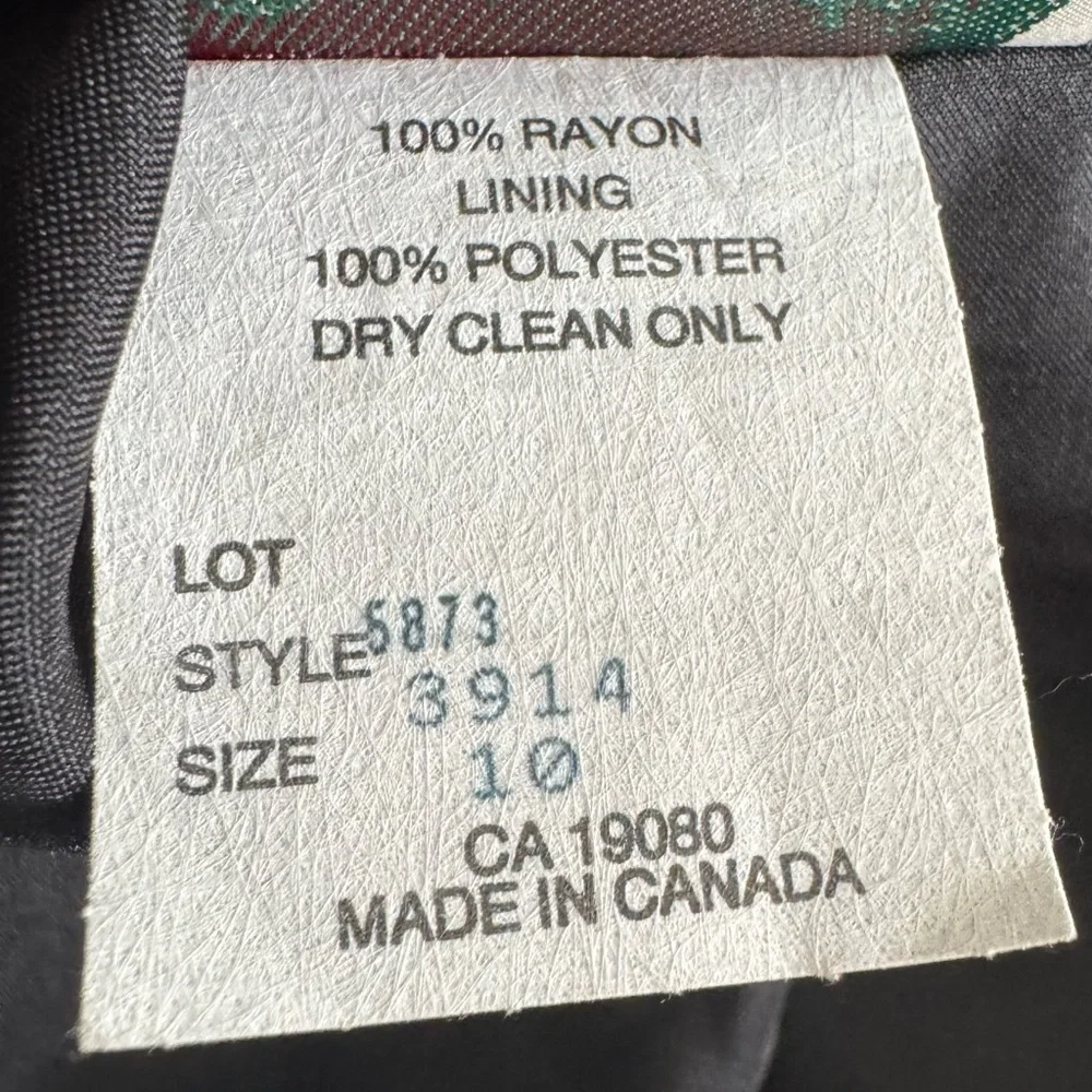 L' Amadei Women's Black Print Wrap Mini Skirt Size 10